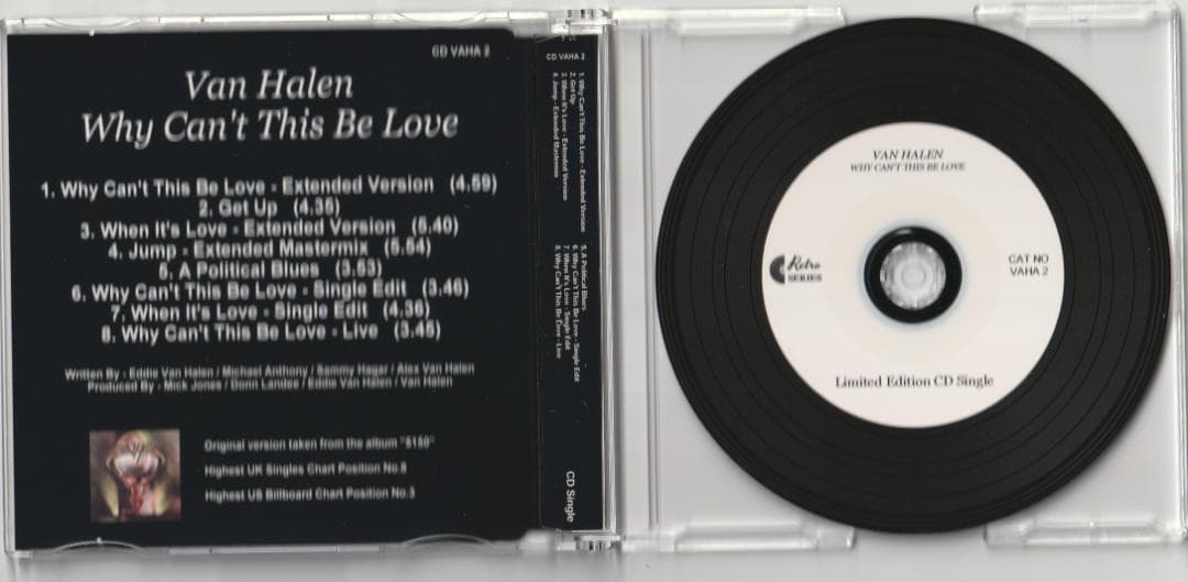 Van Halen - Why Can't This Be Love　CD