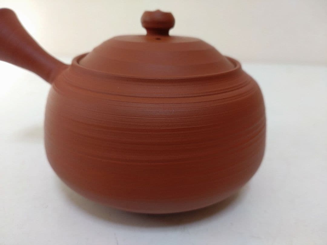 は*み様 常山窯 朱泥 茶注 共箱 共布 煎茶道具 茶道具 急須