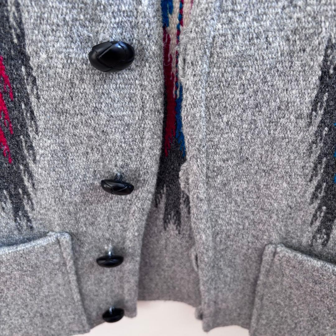 岡*]様 オルテガ グレー 38 スクエアフロント　チマヨベスト ポケット