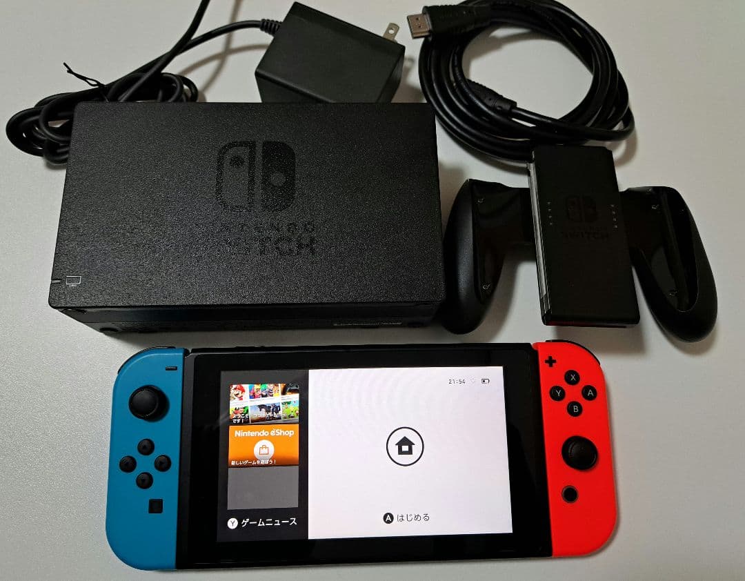 美品 Nintendo Switch スイッチ 新型 バッテリー 強化版