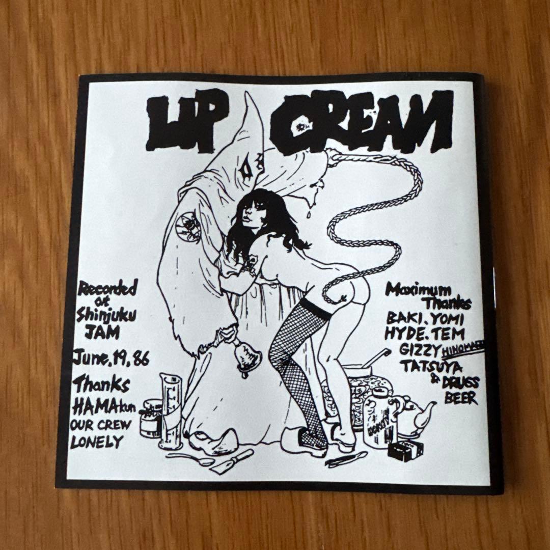 【レア盤】LIP CREAM パンク　ジャパコア　ハードコア　2枚組