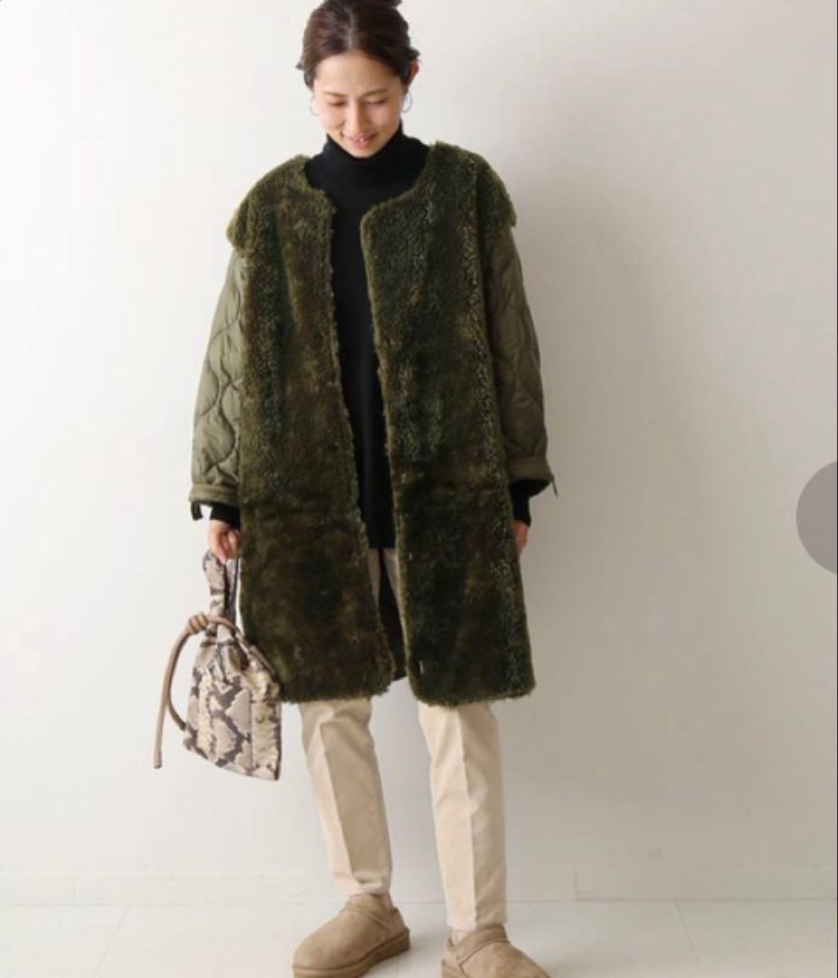 最終価格！キルティングライナーつきフィールドパーカー　モッズコート