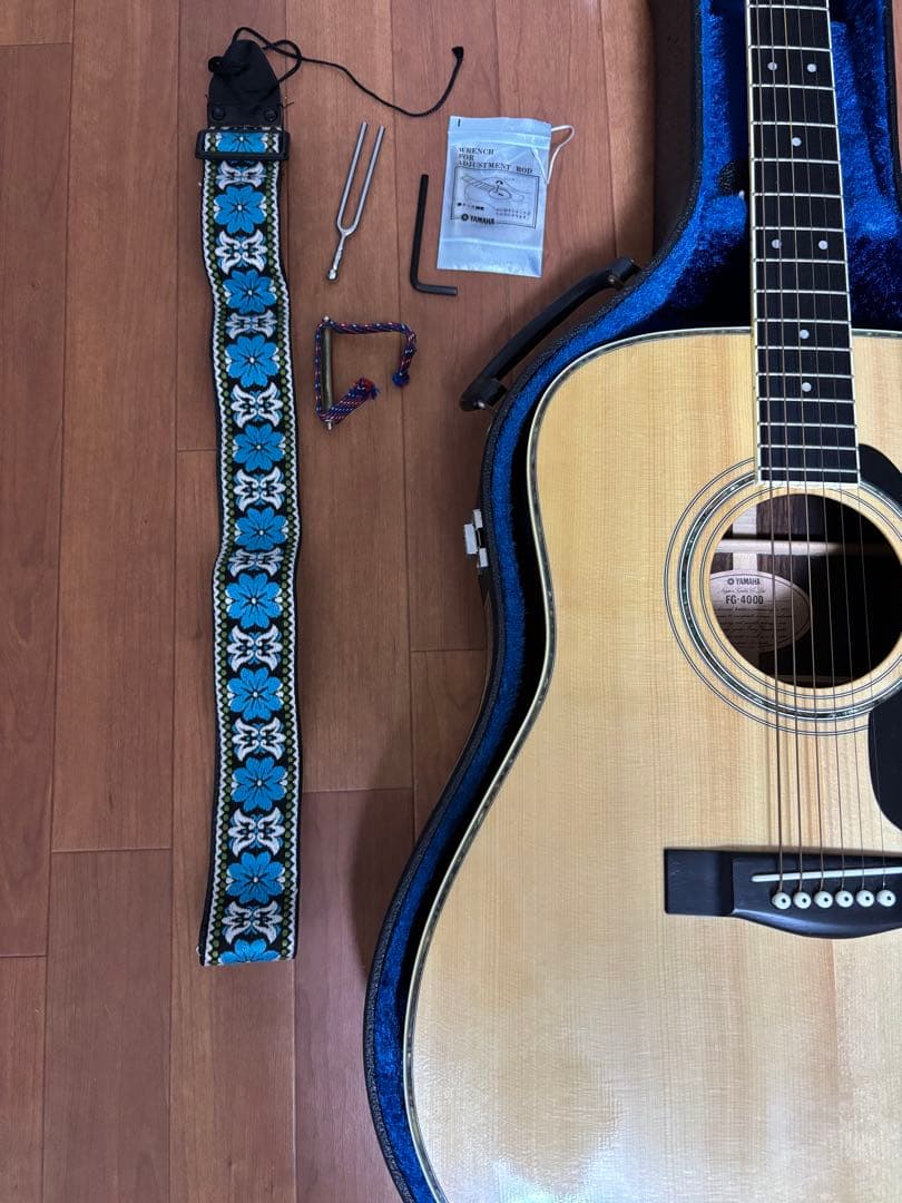 YAMAHA FG-400D アコースティックギター ハードケース付 現状引渡し