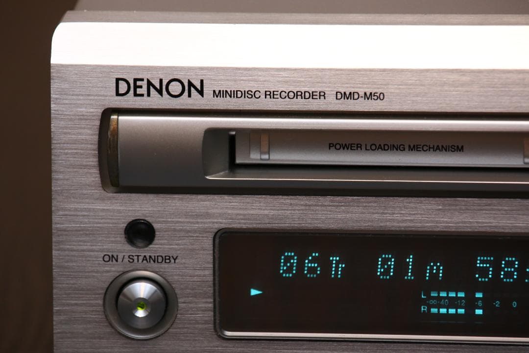 DENON DMD-M50 MDデッキ　MDプレイヤー/レコーダー 完動品