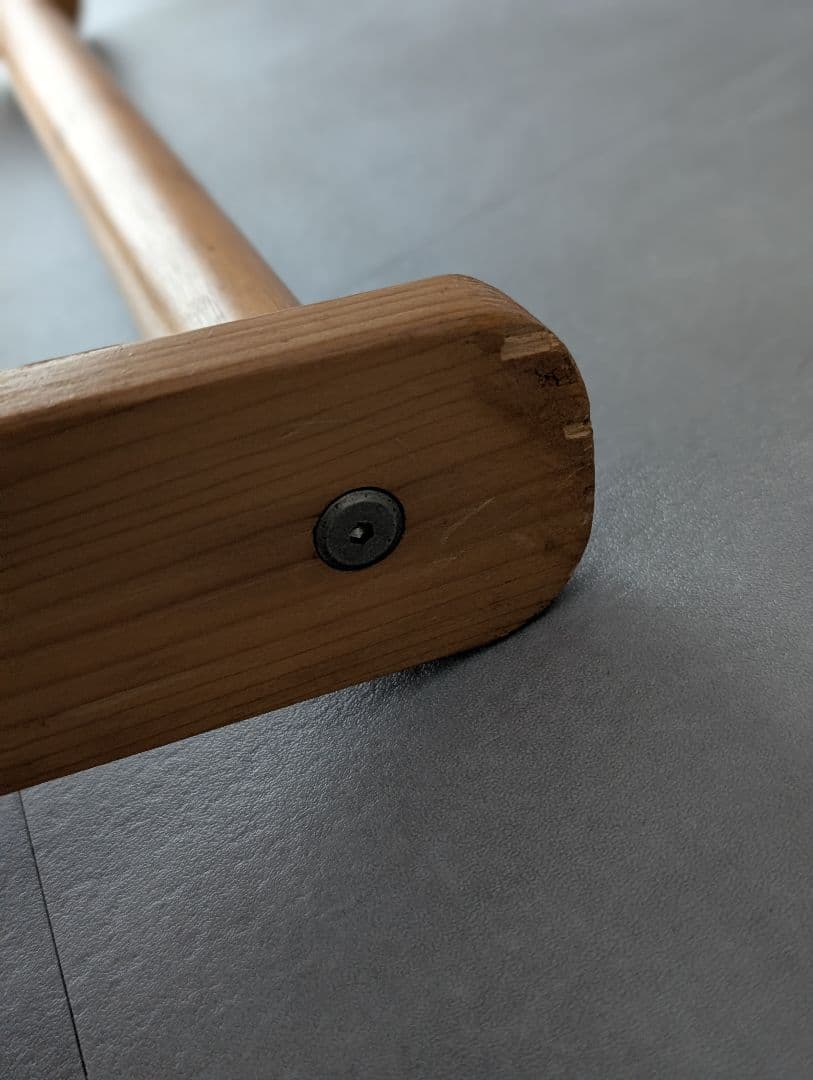 USED/北欧 木製 リクライニングチェア パーソナルチェア 折りたたみ式