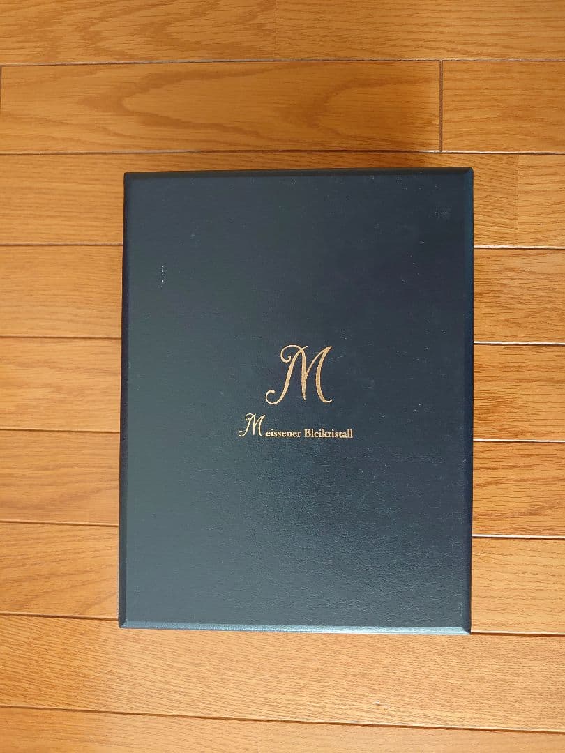 マイセン クリスタル フラワーベース 花瓶　グリーン　緑被せ