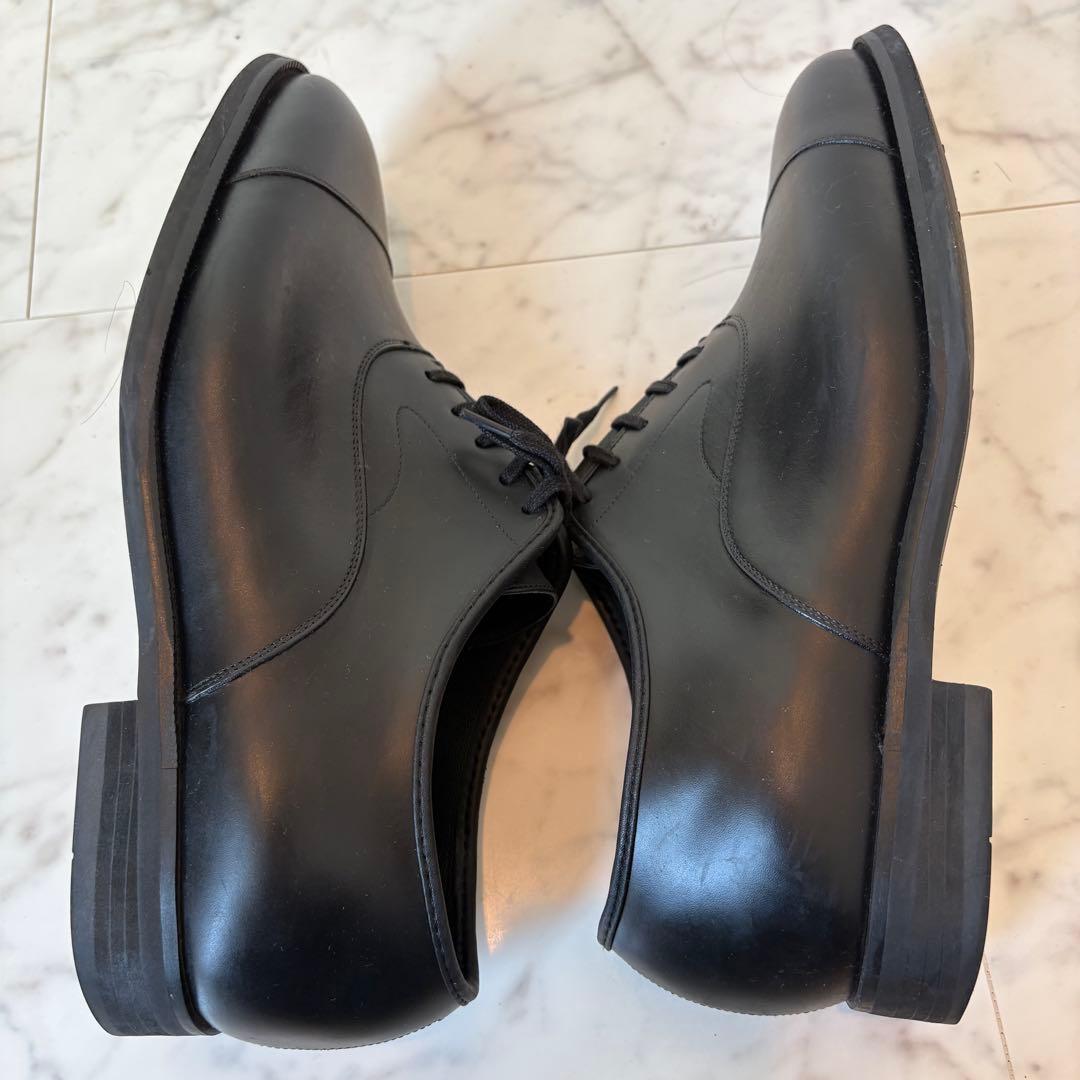 美品　レインシューズ　防水 友二郎 三陽山長　27.5cm 9.5 ビジネス革靴