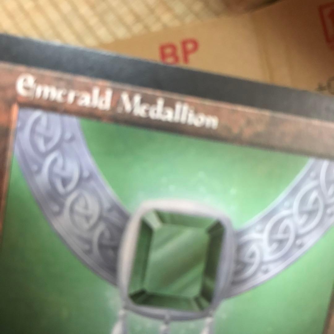 マジックザギャザリング　エメラルドの大メダル　海外版　チャーリー　エラー　希少