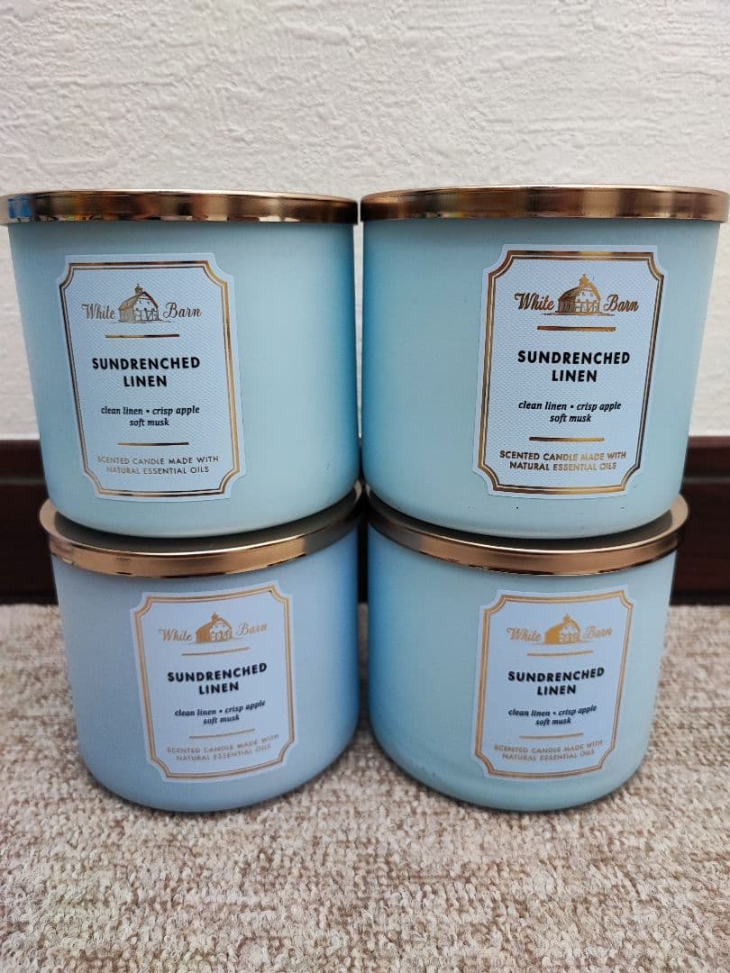 新品　バス&ボディワークス　キャンドル　４点セット