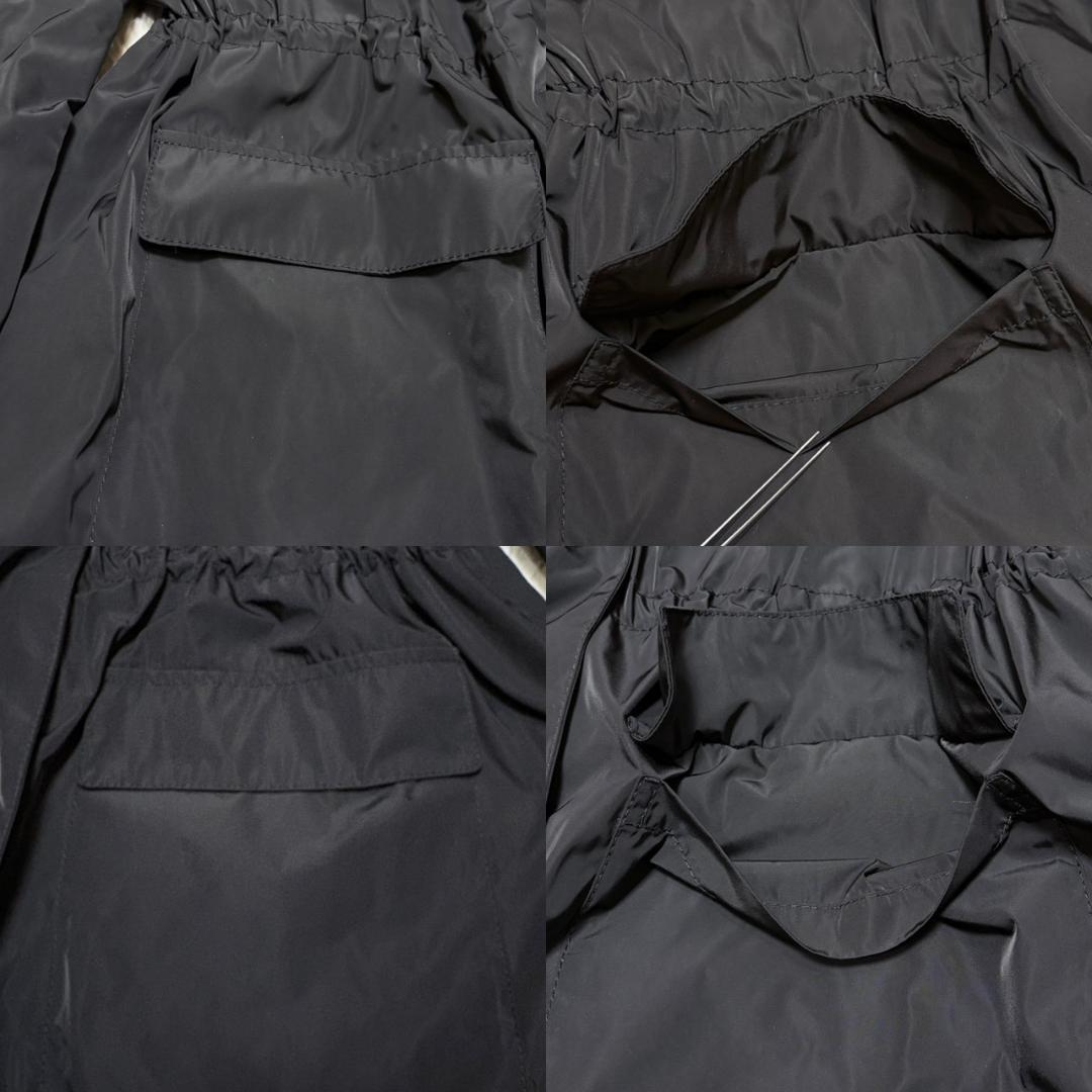 新品未使用　自由区 ファー ロングコート ライナー付　モッズコート　46