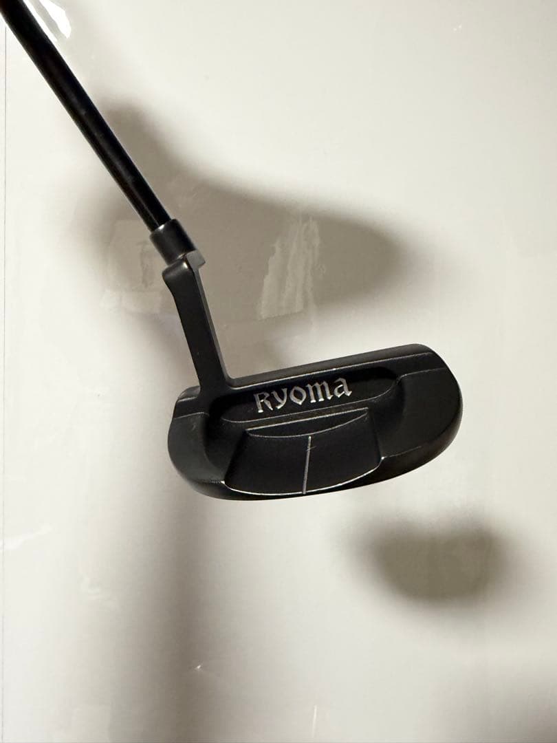 Ryoma ブラック パター フラットフェース