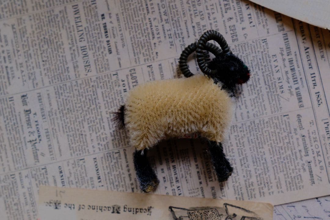 ヴィンテージ 羊 ヒツジ 置物