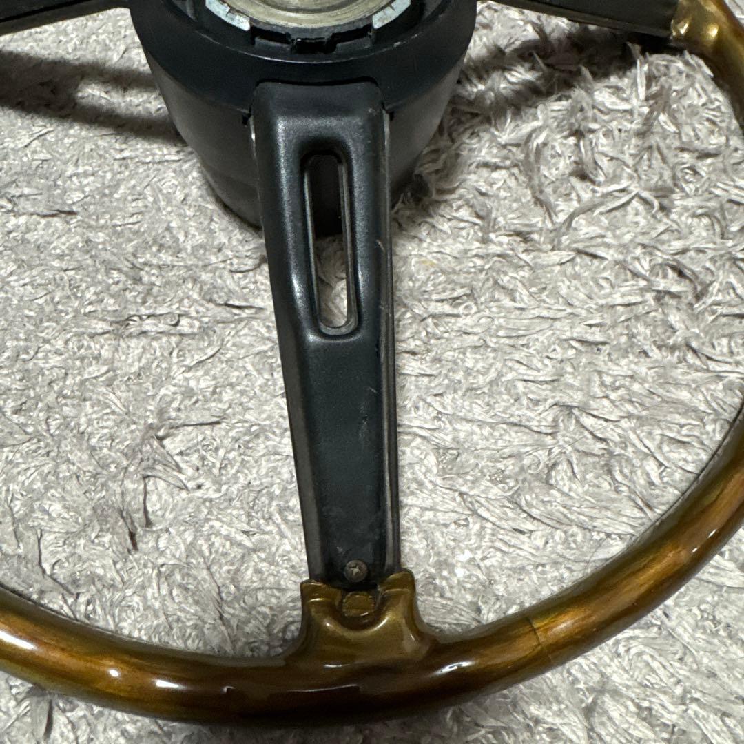 ホンダ1300ウッドステアリング