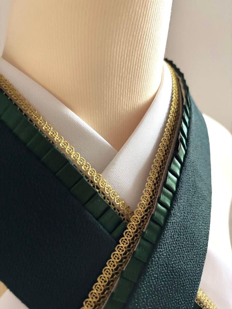 ふりふのジャカード重ね衿　振袖用