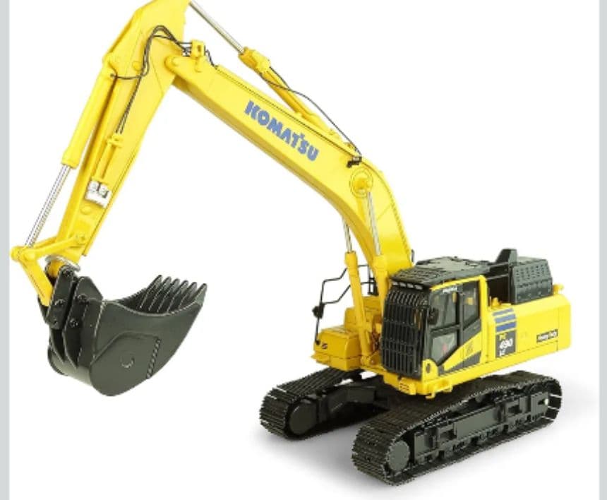 ミニカー Komatsu PC490LC-11 Univrsal Hobbies 1/50