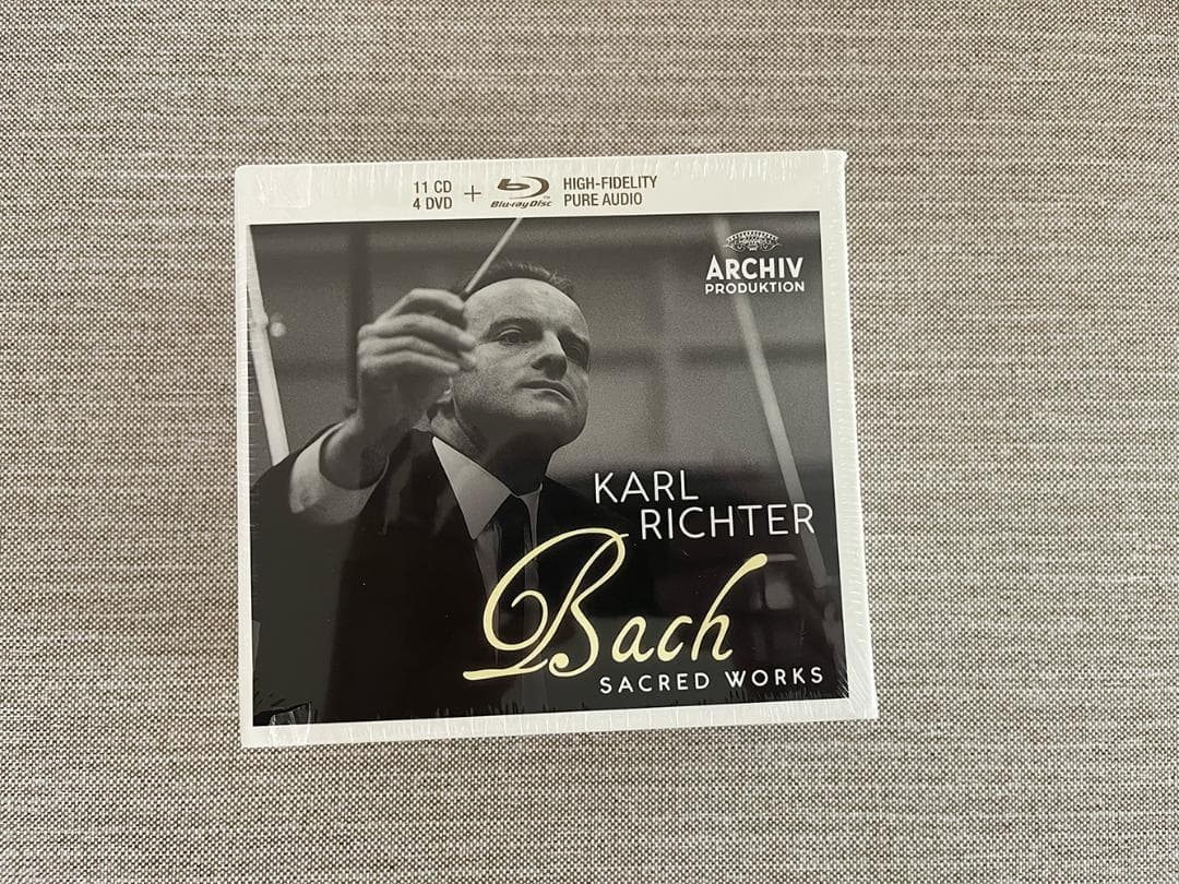 【未開封】『BACH: SACRED WORKS』（カール・リヒター）