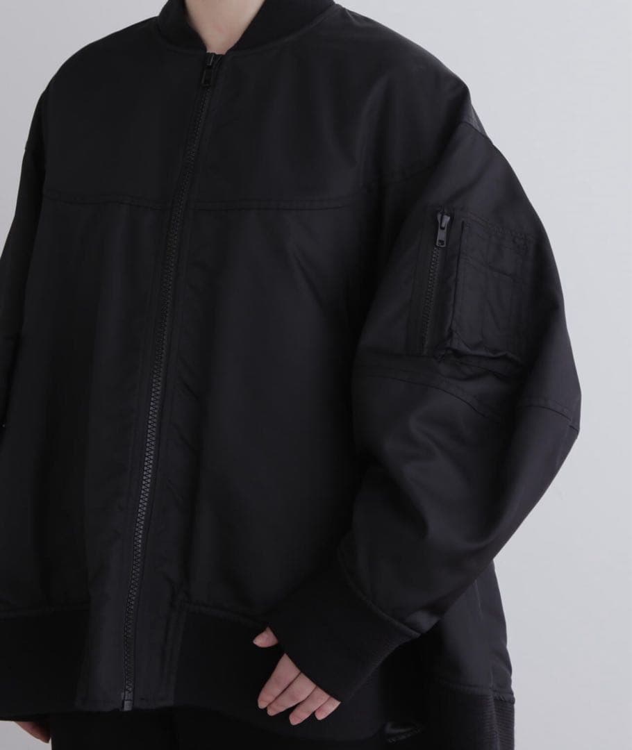 ルフィル　LE PHIL 中綿リブキルティングジャケット