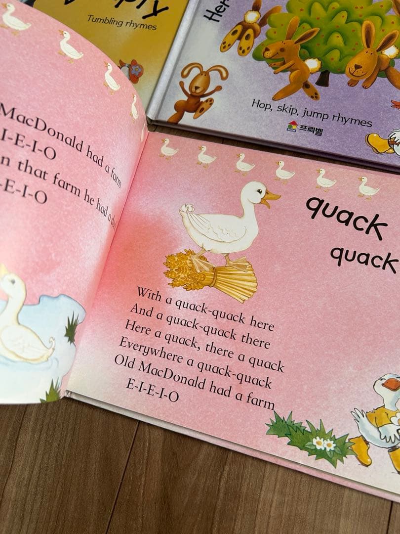 韓国マザーグース 英語教材 #幼児向け英語本16冊　CD8枚 프뢰벨마더구스