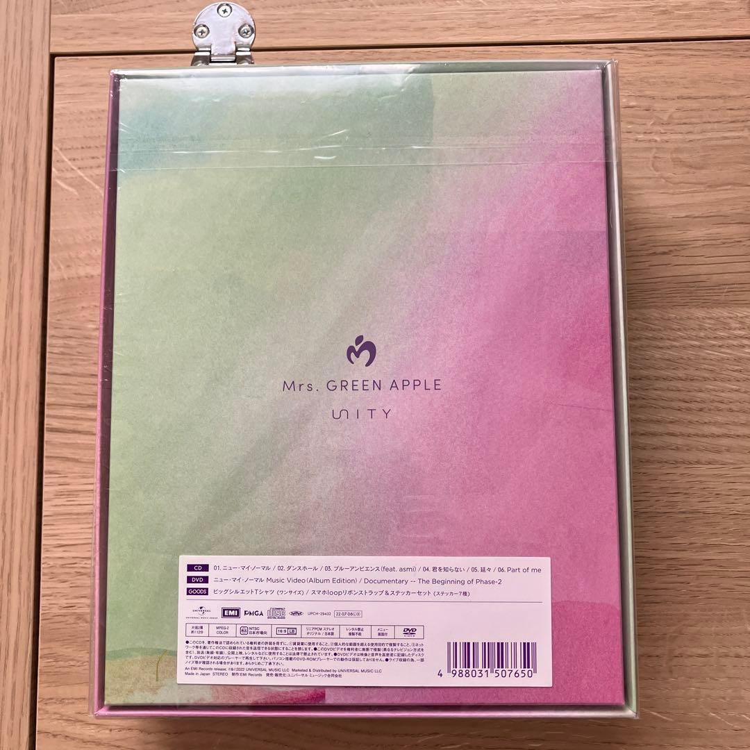 Unity 完全生産限定盤　Mrs.GREEN APPLE