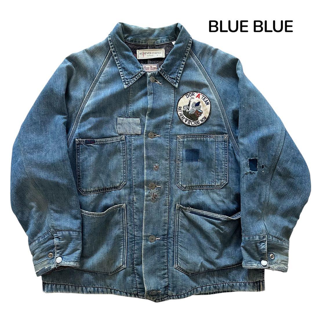 BLUE BLUE ブルーブルー　カバーオール　サイズ3 L相当