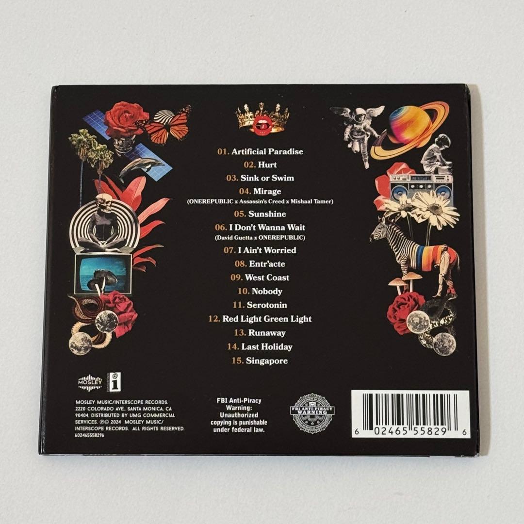 Artificial Paradise　直筆サイン入りCD