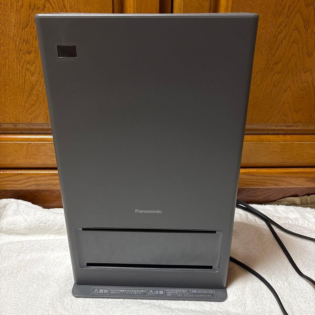 Panasonic セラミックファンヒーター グレー DS-FZX1200-H