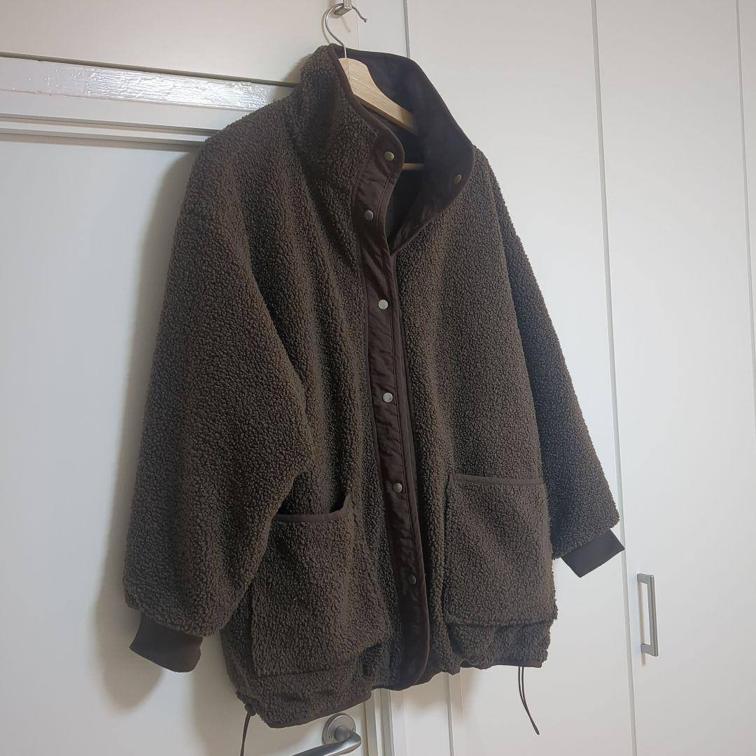 SLOBE IENA リバーシブルキルティングボアブルゾン