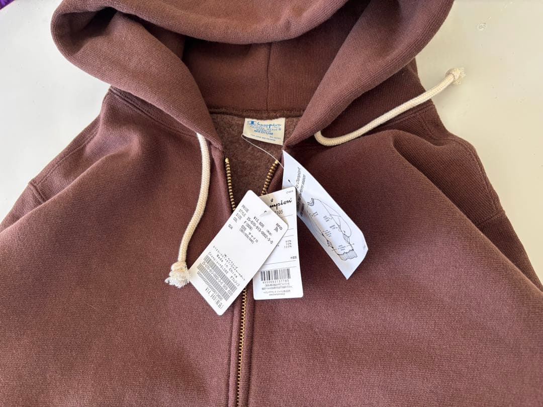 SLOBE IENA チャンピオンSLOBE別注 ダブルジップ パーカー2025