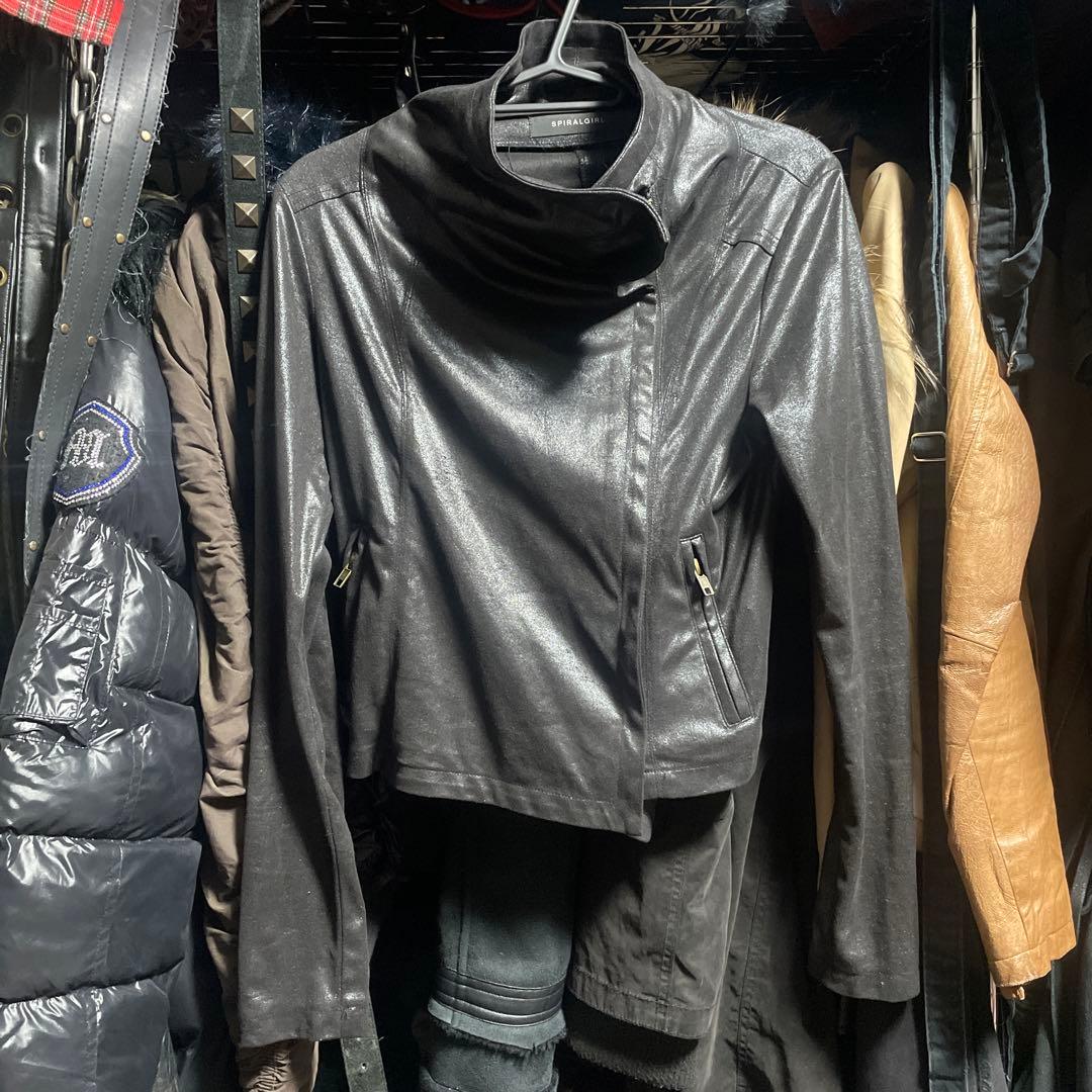 ドレープ 変形 ライダース