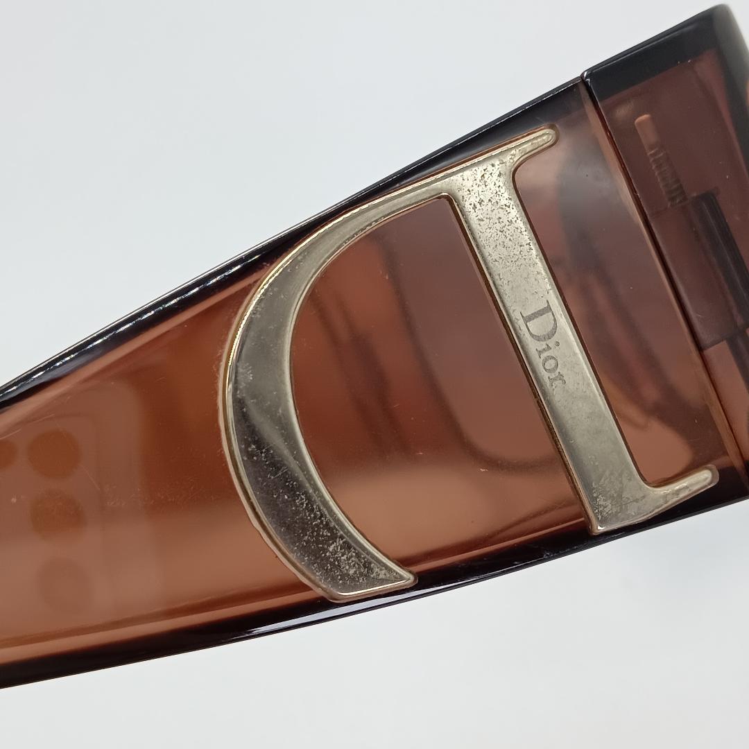 Christian Dior ディオール サングラス ロゴ ブラウン