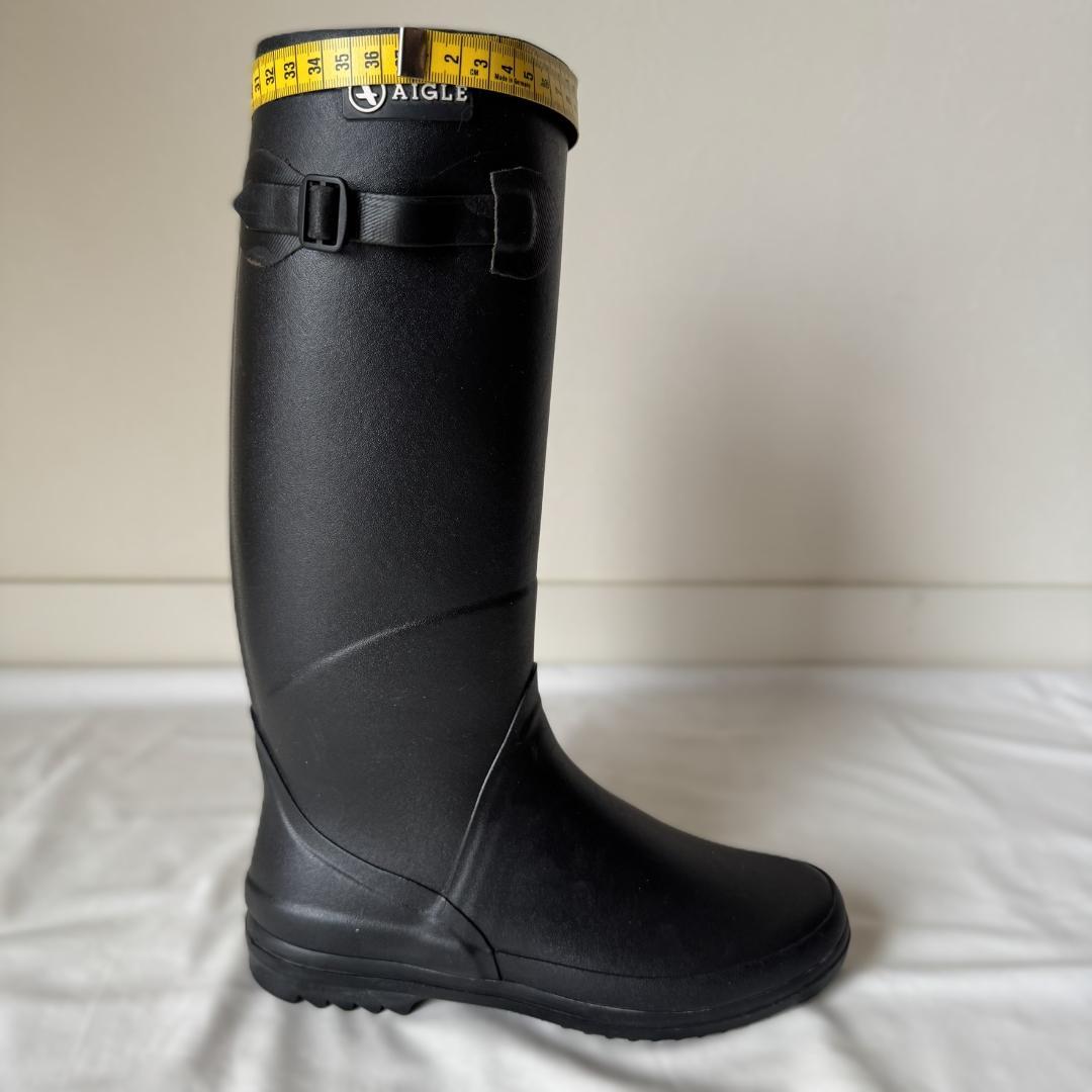 エーグル　シャンタベル/ロング/ラバーブーツ/長靴/レインブーツ/ブラック
