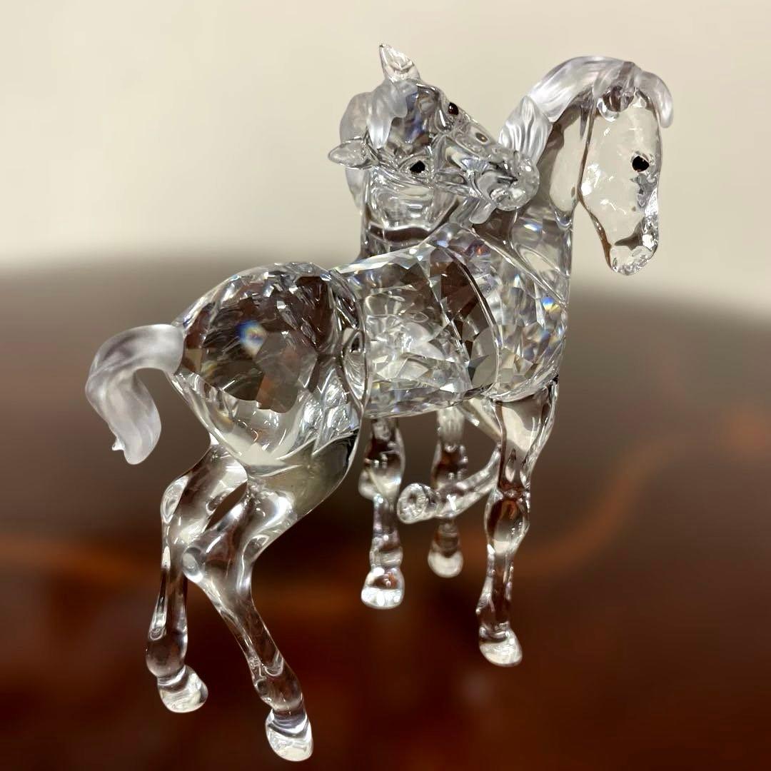 スワロフスキー置物　仔馬
