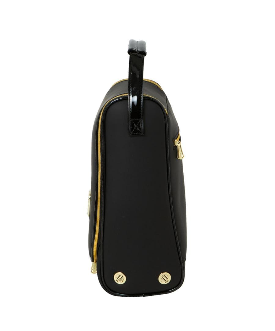 新品☆ダンスウィズドラゴン MAT FAKE LEATHER シューズケース☆黒