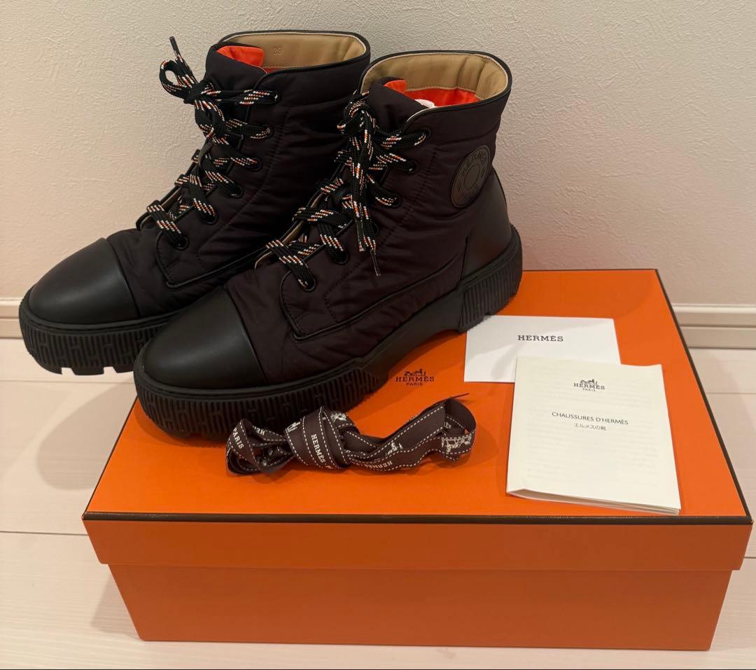 HERMES ショートブーツ 《フレッシュ》　39 レディース