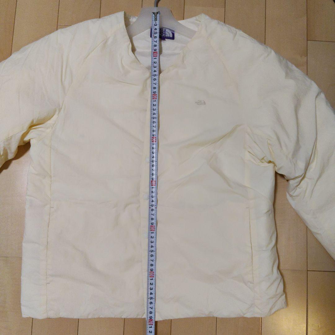 NORTH FACE PURPLE LABELダウンカーディガン