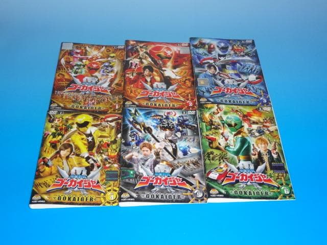 DVD 海賊戦隊ゴーカイジャー 12巻 全巻 レンタル