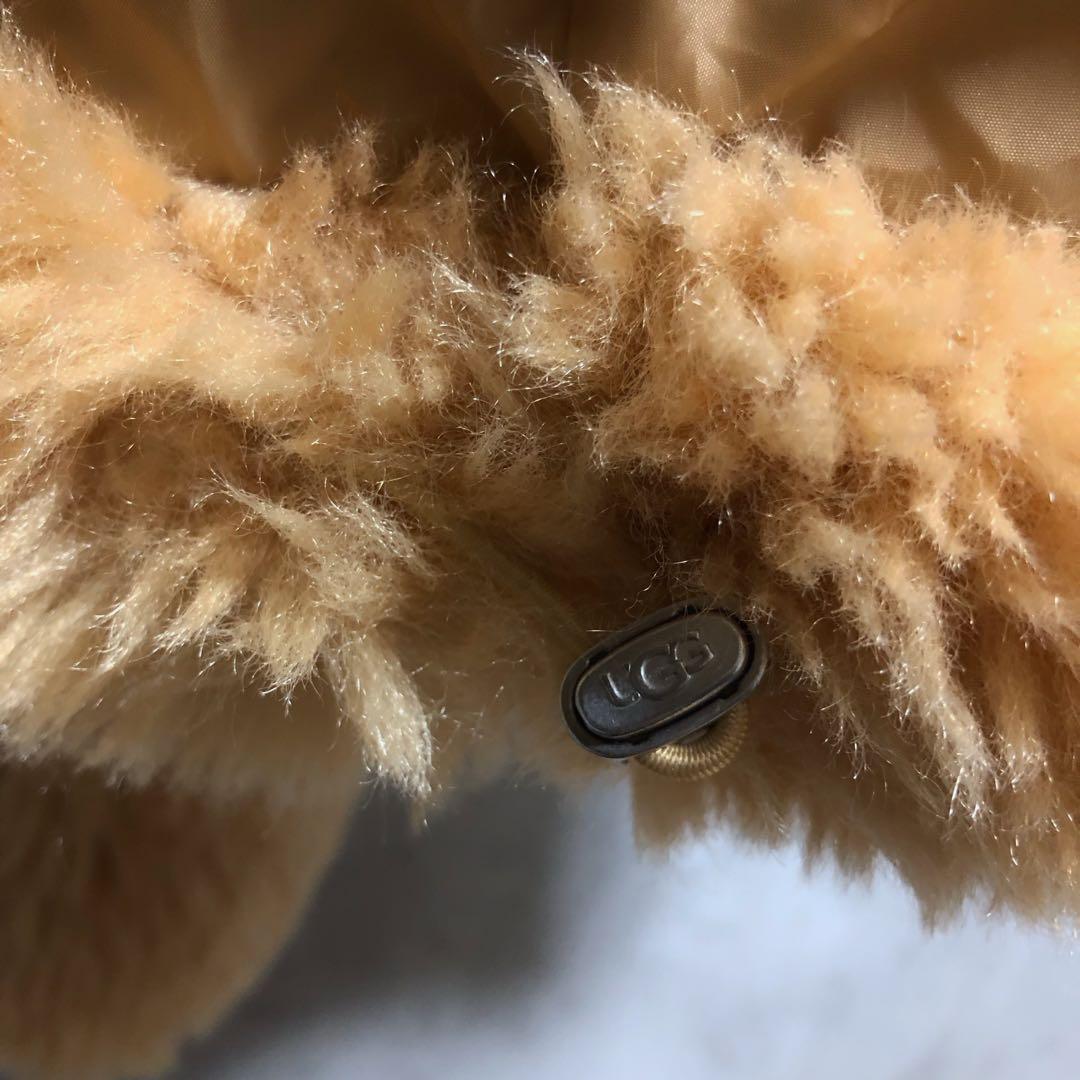極美品　UGG アグ ロニー パッファー ハイ パイルファージャケット　M