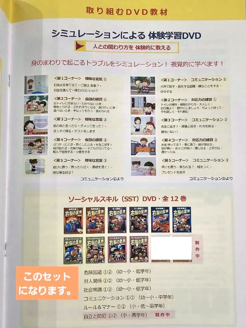 星みつる式 新家庭療育DVD 全38巻セット 言語療育 SST ソーシャルスキル