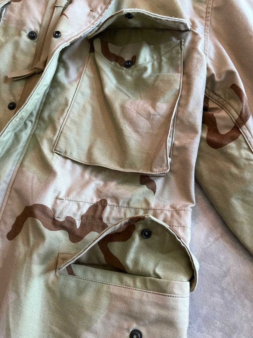 80's 米軍実物 放出品 M65 フィールドジャケット 3Cデザートカモ 迷彩