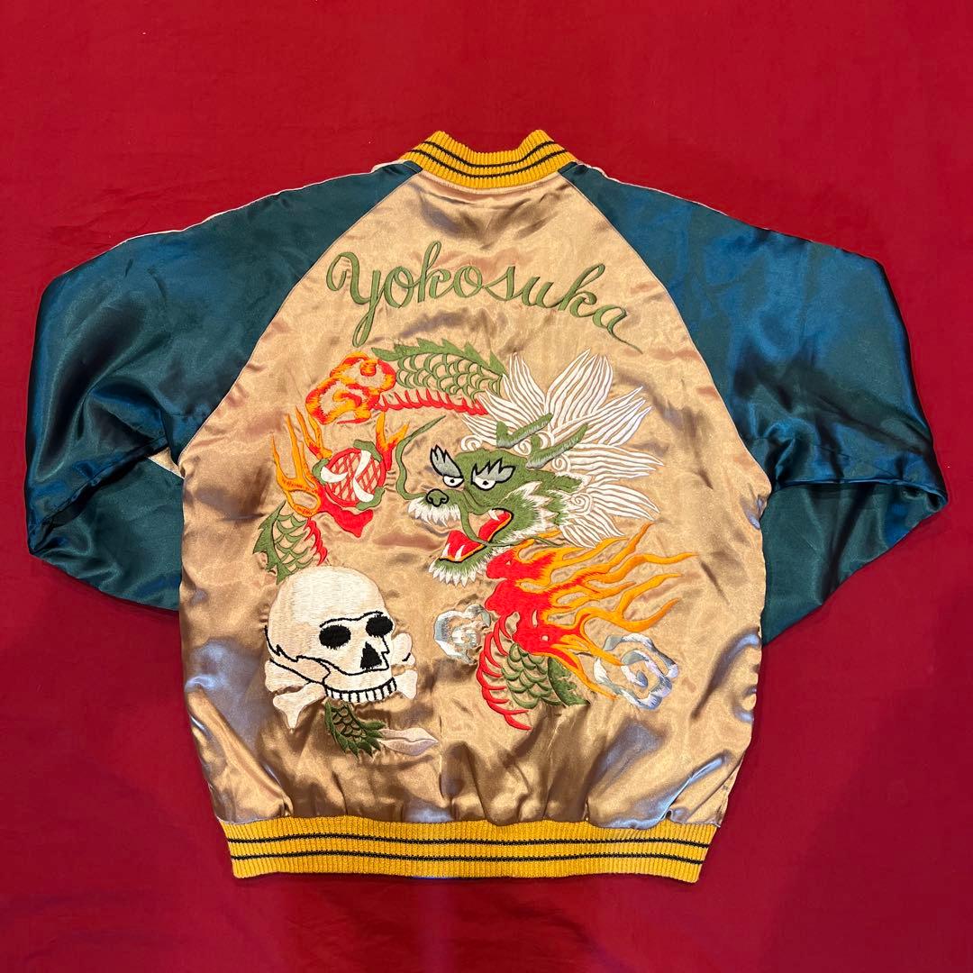 東洋エンターブライズ　CLOVER LEAF　クローバーリーフ　スカジャン　古着