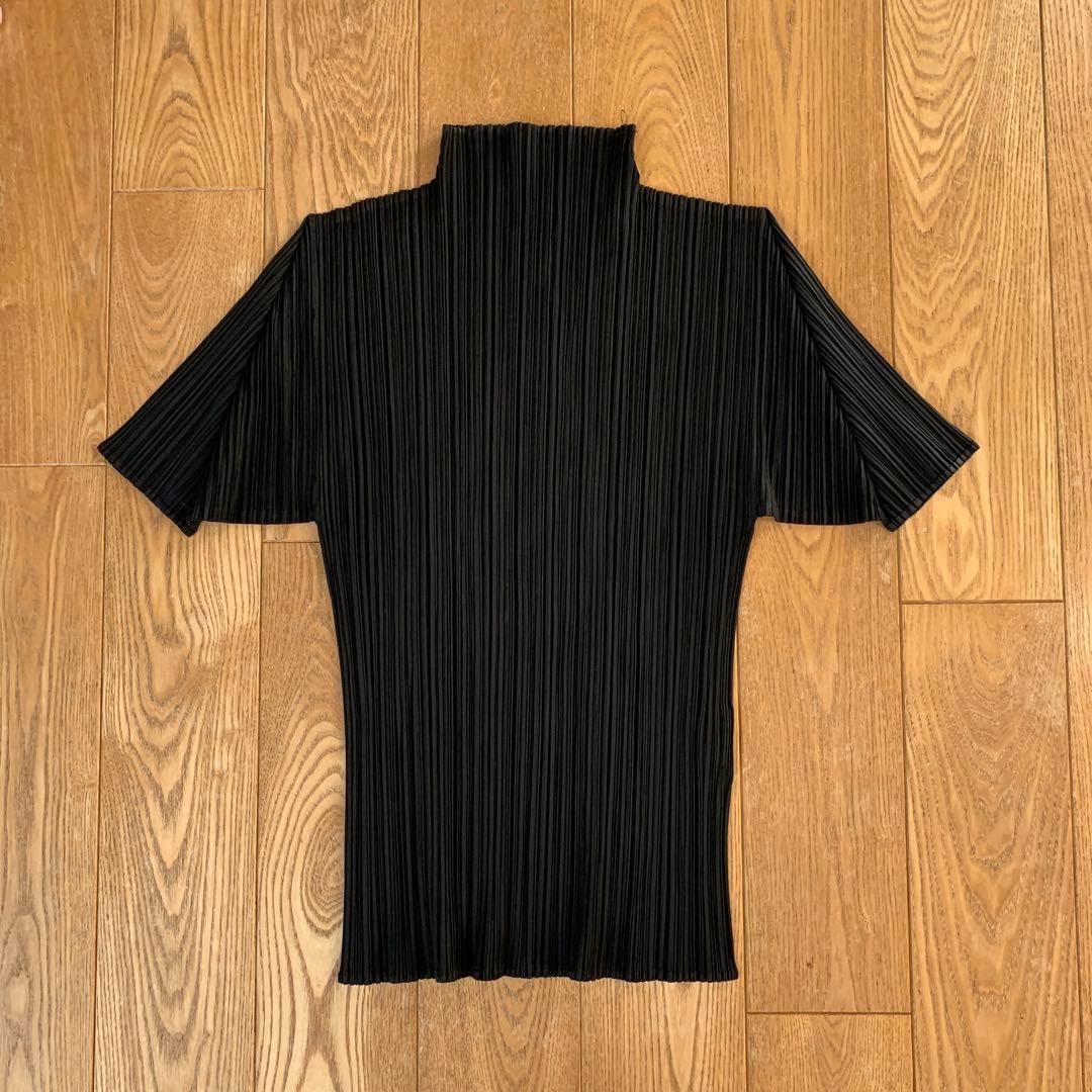 イッセイミヤケ★PLEATS PLEASE★ハイネック半袖
