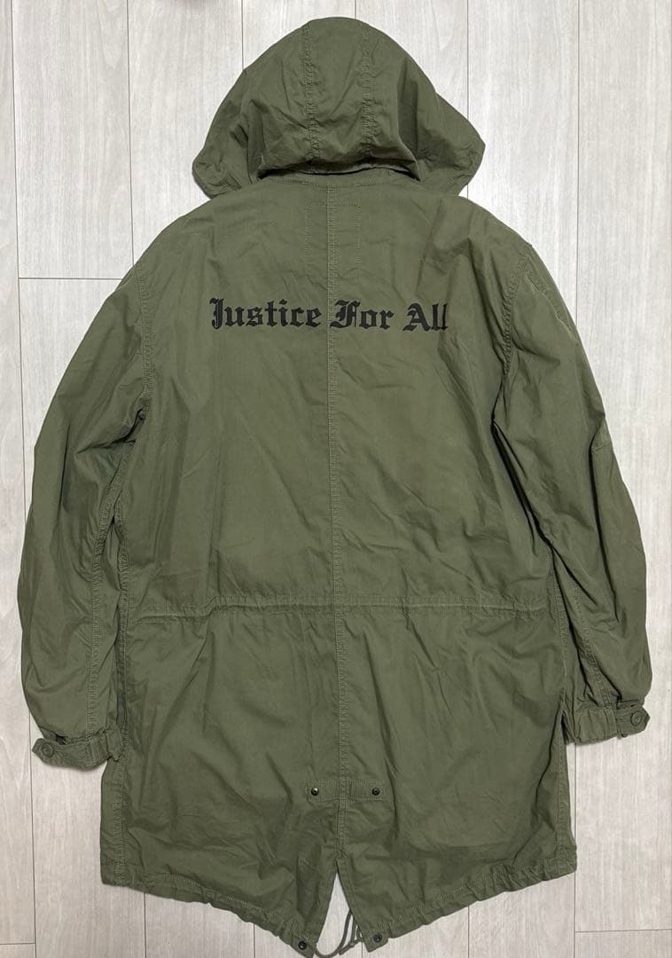 超希少！Supreme カニエ着 Justice for all モッズコート