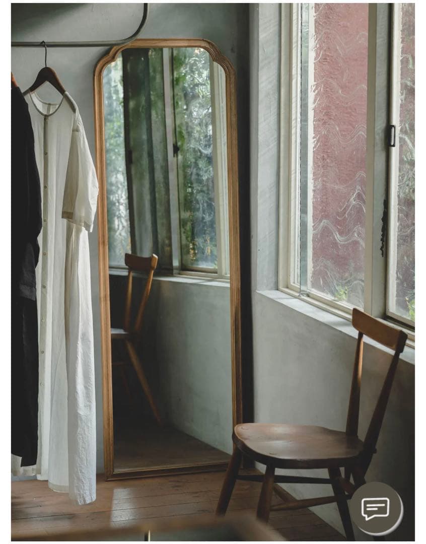 ANTRY Wood arch ミラー Long