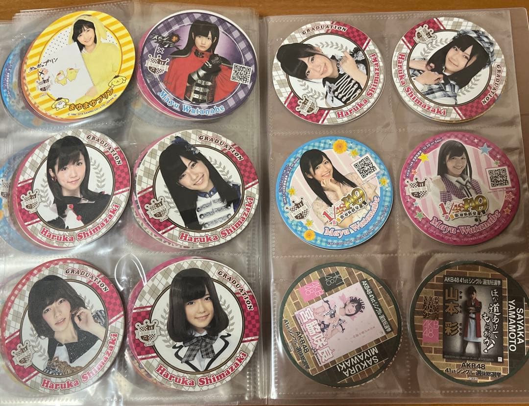 AKB48コースターまとめ 大島優子、渡辺麻友、山本彩、宮脇咲良等