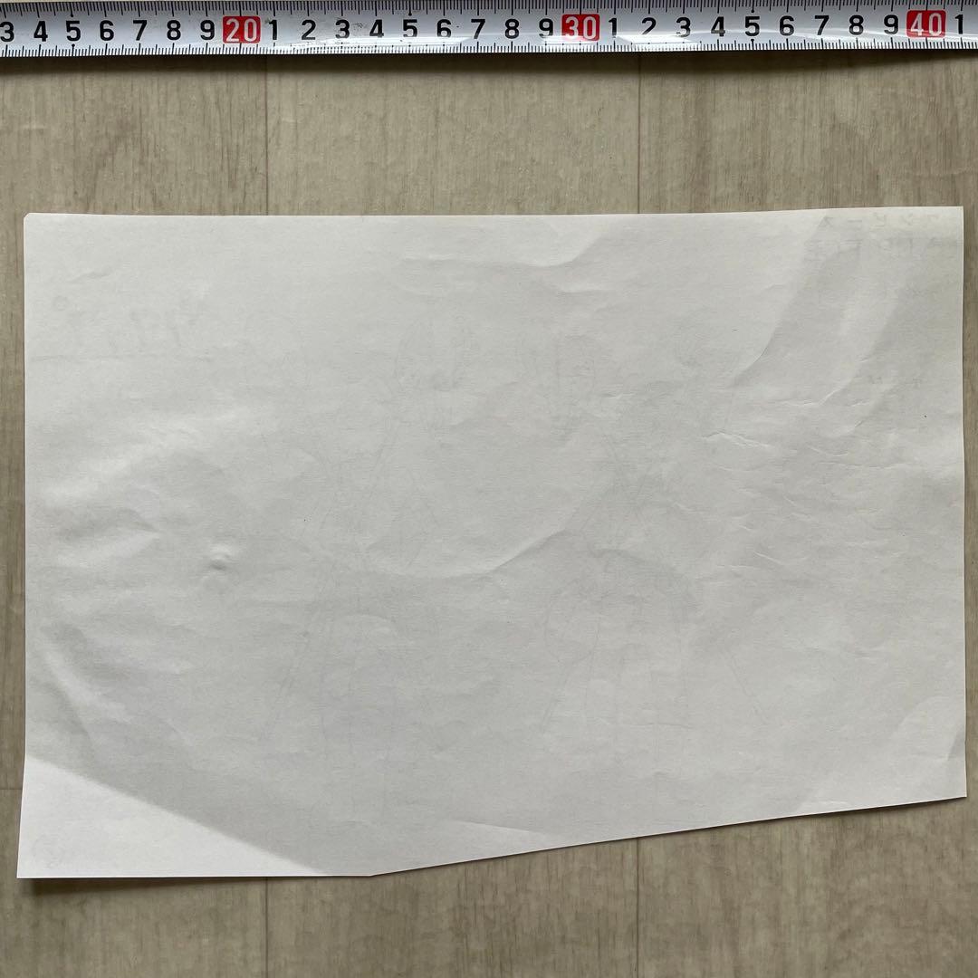 決定稿 1枚 設定資料 ウソップ Usopp ワンピース ONE PIECE