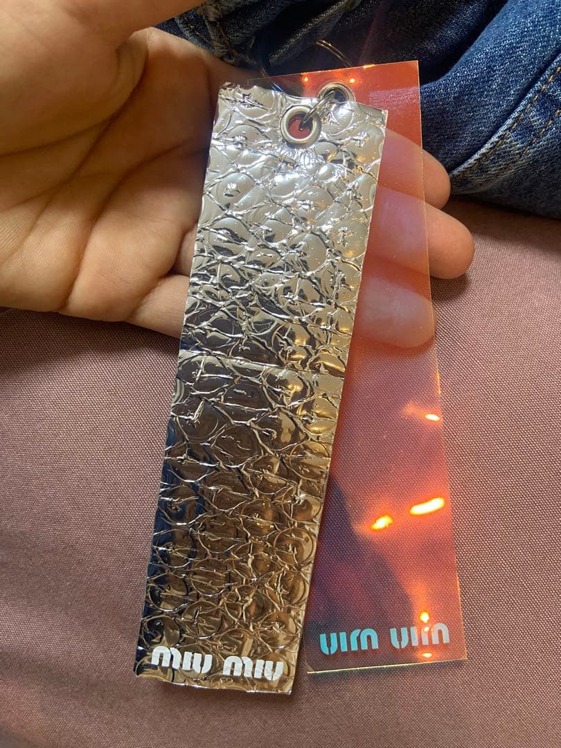 【新品未使用】　定価144,720円 miumiu 国内正規品 デニムジャケット