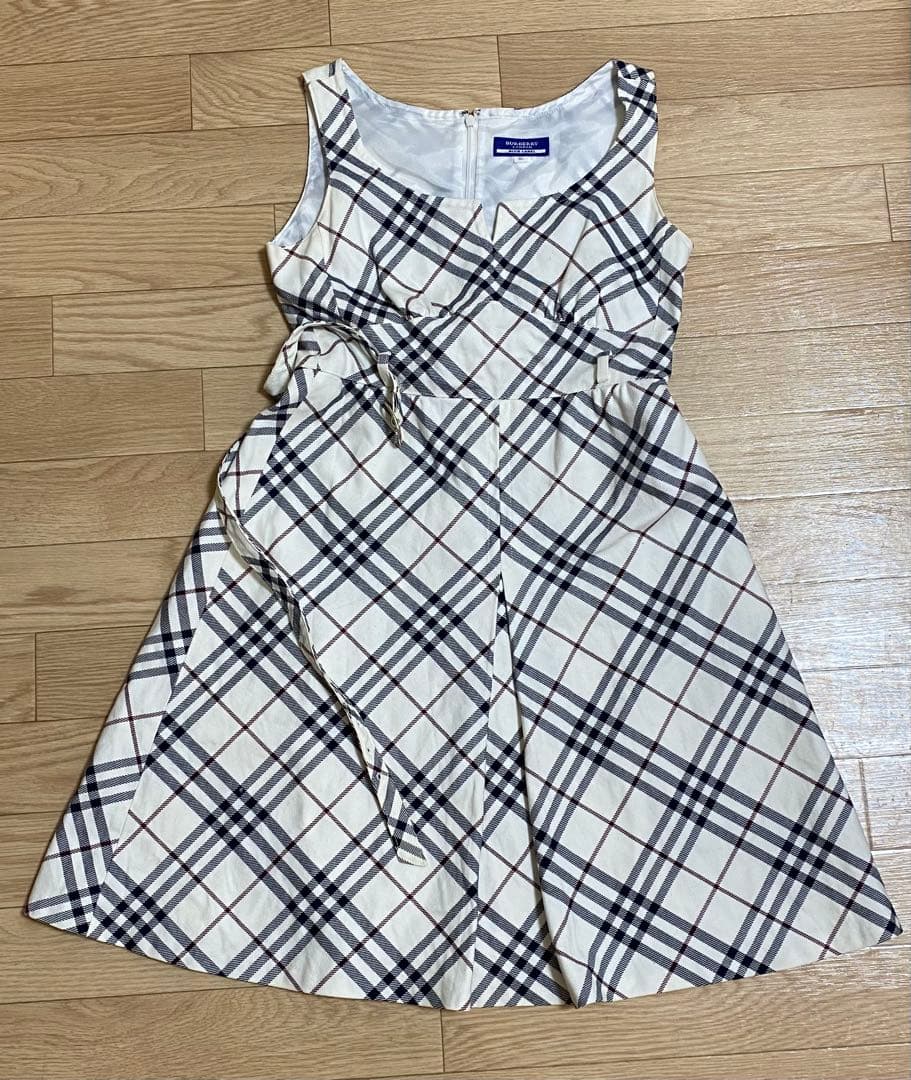 BURBERRY BLUE LABEL ノースリーブワンピース
