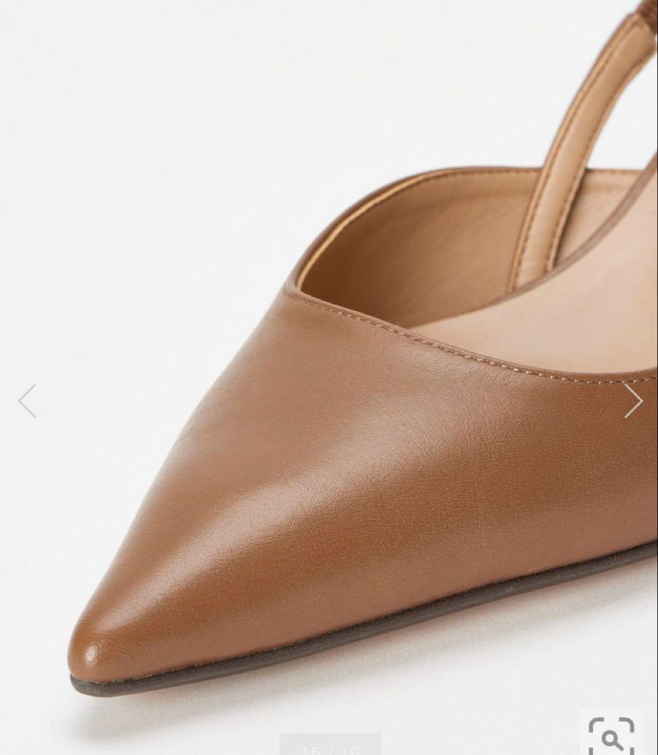 アルアバイル 今期 ポインテッドスリングバック 新品未使用