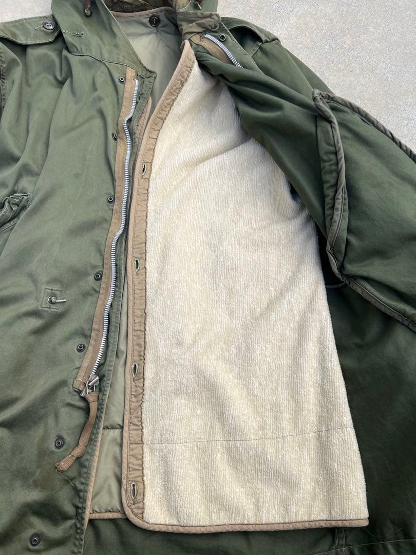 anytee購入【50s前期 】M51パーカーモッズコートMコットンサテン