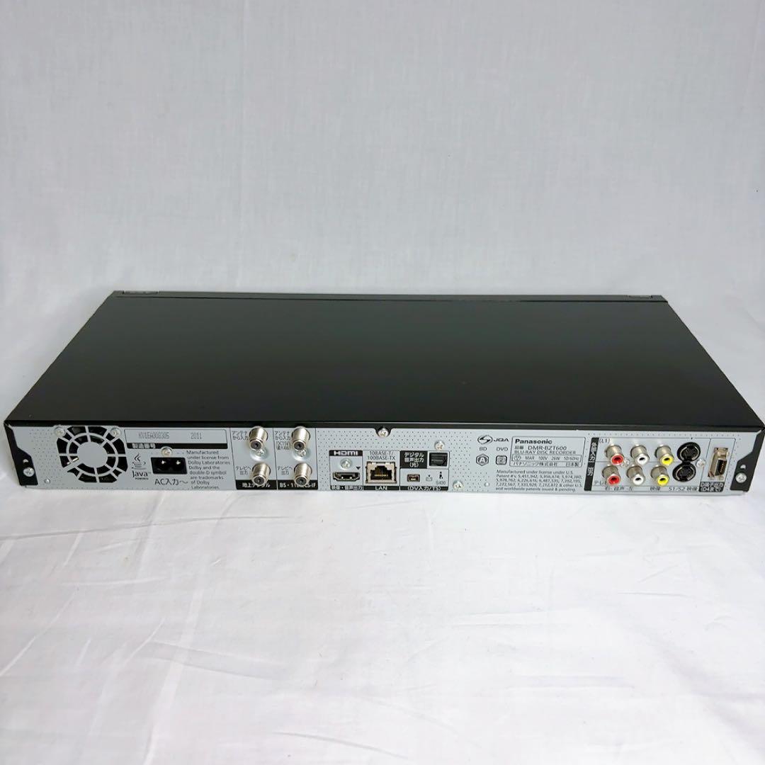 レコーダー Panasonic DMR-BZT600